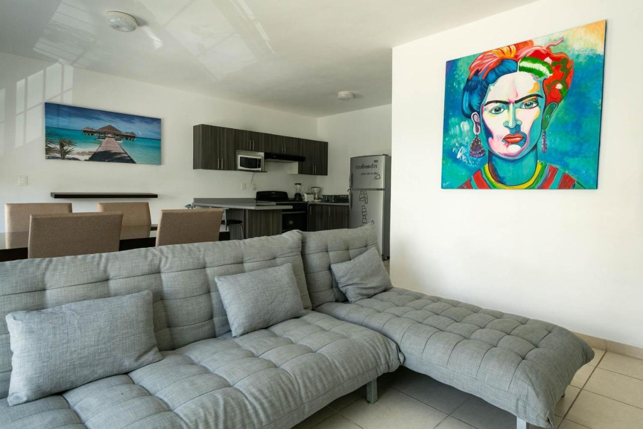Departamento Velas Selvanova Coto 5 Плая дел Кармен Екстериор снимка